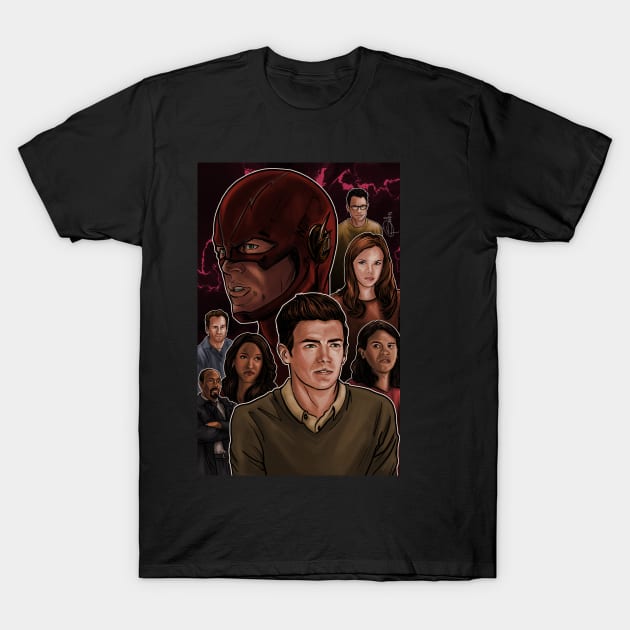 Fastest Man Alive TV Show T-Shirt by PatrickScullin